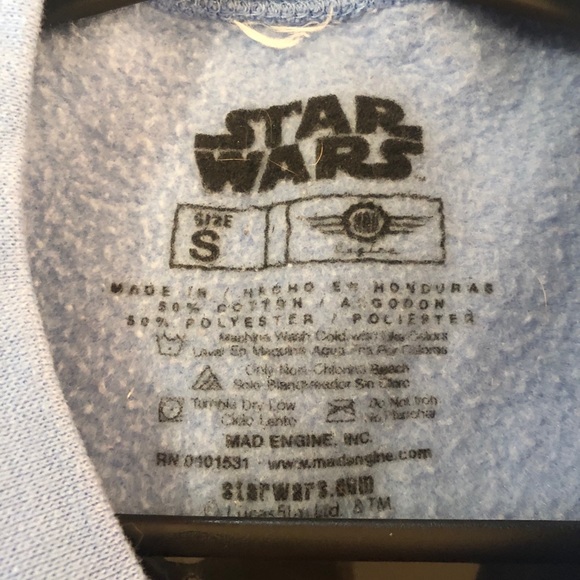 💚 3/$13 R2D2 Star Wars crew neck sweatshirt - Picture 6 of 6